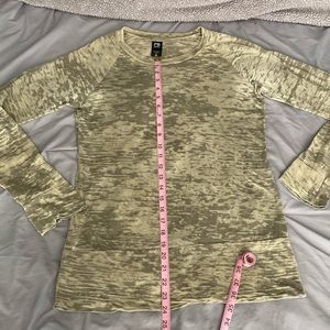 Alternative Extremely Rare Camo L/S sheer t-shirt